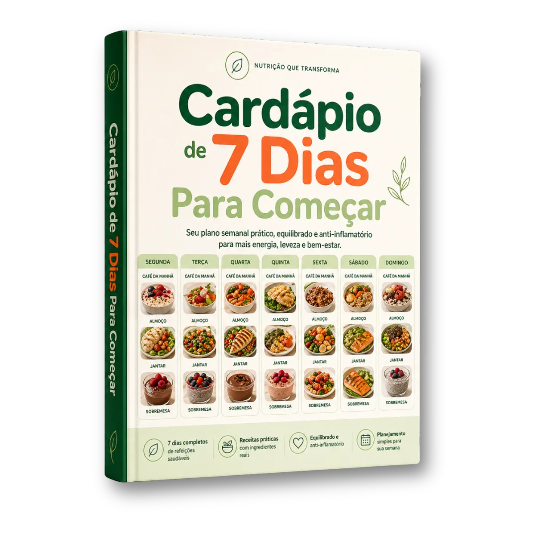 Cardápio de 7 Dias Para Começar