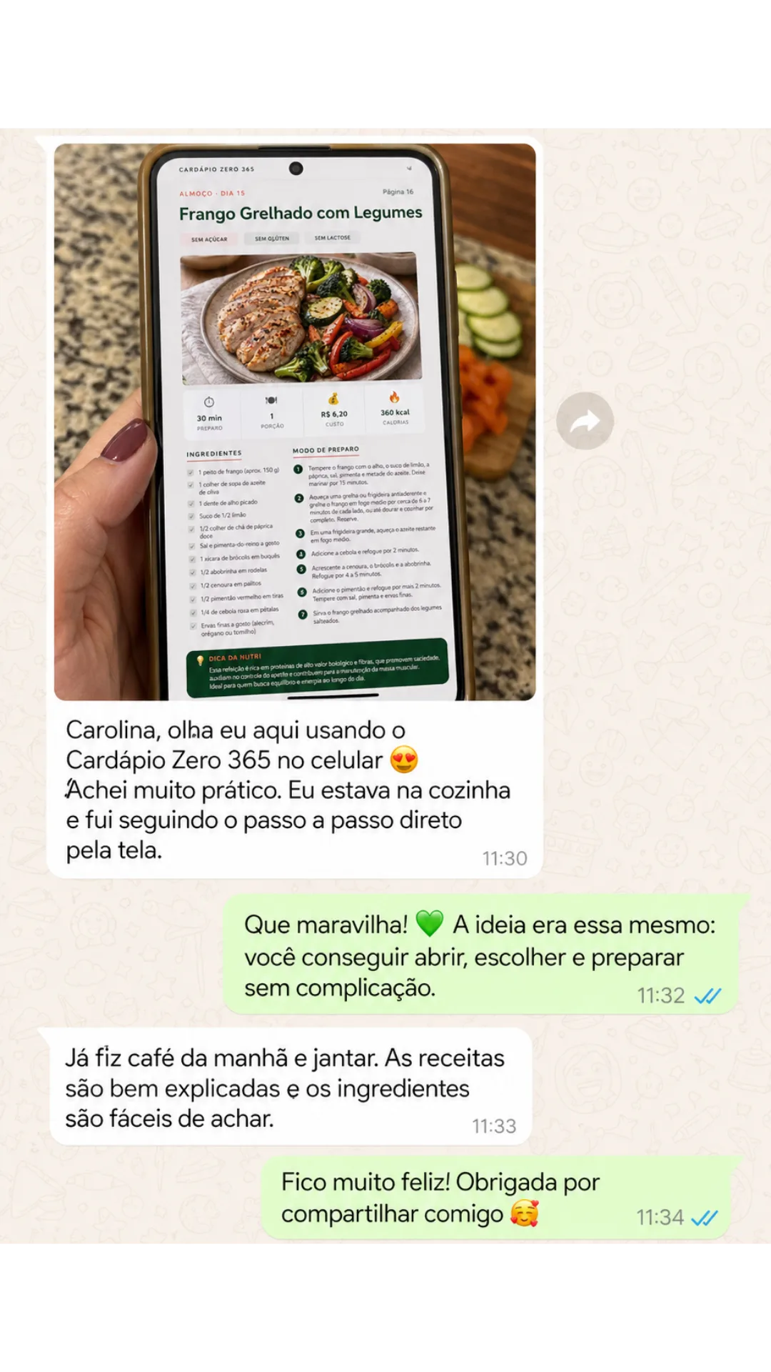 Depoimento de cliente 2