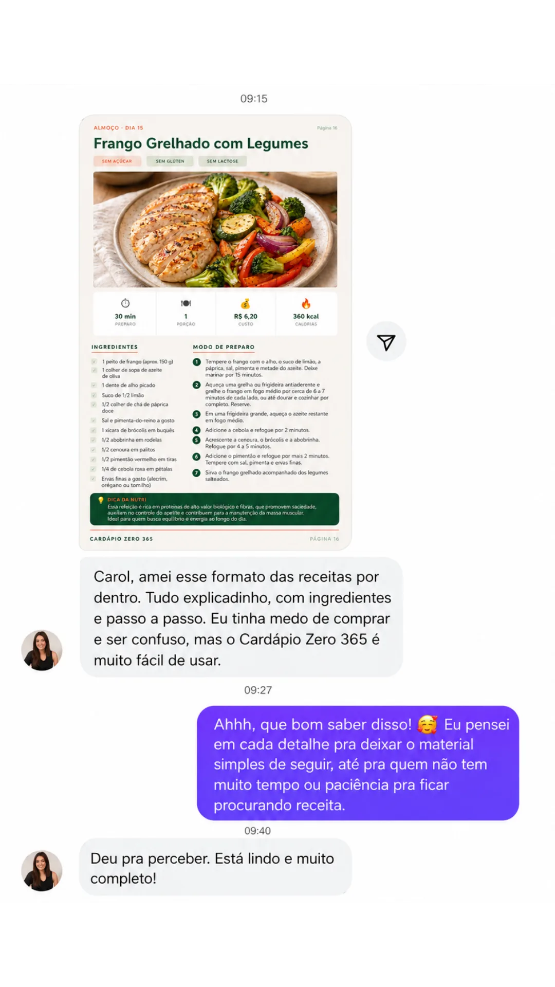 Depoimento de cliente 3