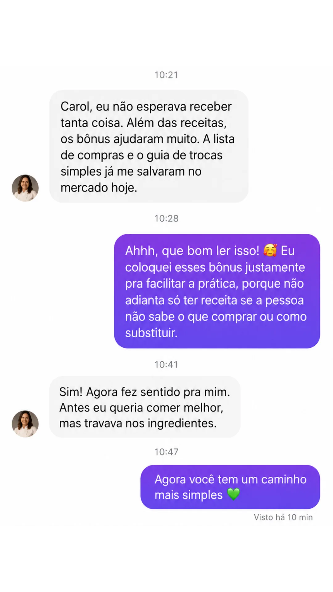 Depoimento de cliente 7